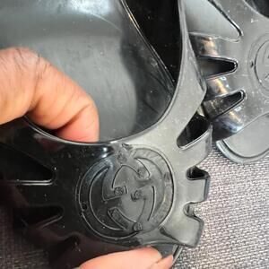 Vintage‎ Gucci Black Jelly Wedge